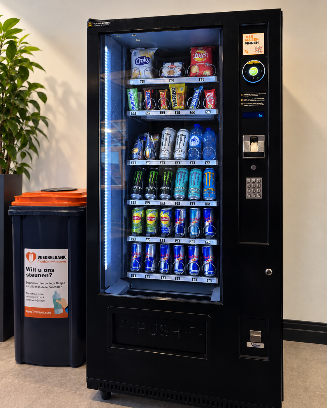 EasyVend vendingmachine op locatie